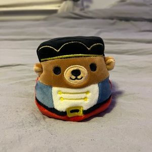 Braven the Nutcracker Bear Squishmallow 4” Capsule Size